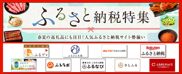 ふるさと納税特集【ポケットモール】